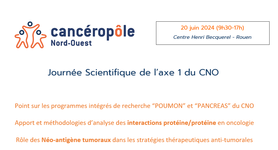 Journée scientifique de l'axe 1 20 juin 2024 Rouen